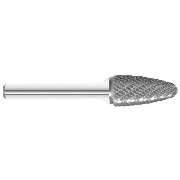 Carbide Burr Rotary Files Burrs, RH Spiral, 3/8, Fullerton Tool, Mfr#: 45339